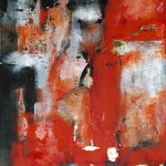 schwarz rot gold - Acryl auf Leinwand 2012 (30x40cm)